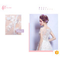 2017 Luxe Derniers Dessins Suzhou Robe de mariée Robes de mariée À la main Fleur appliquée